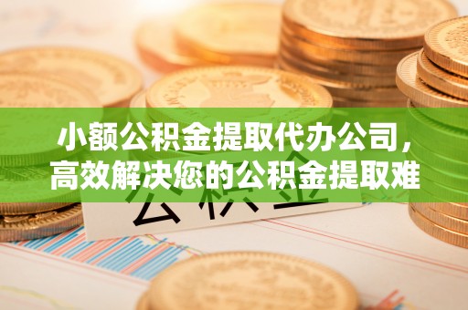 怀仁小额公积金提取代办公司，高效解决您的公积金提取难题